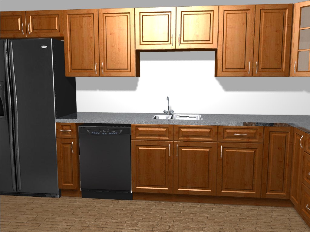 Custom Kitchen Rendering